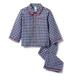 Good Night Classic Pajamas In Gingham