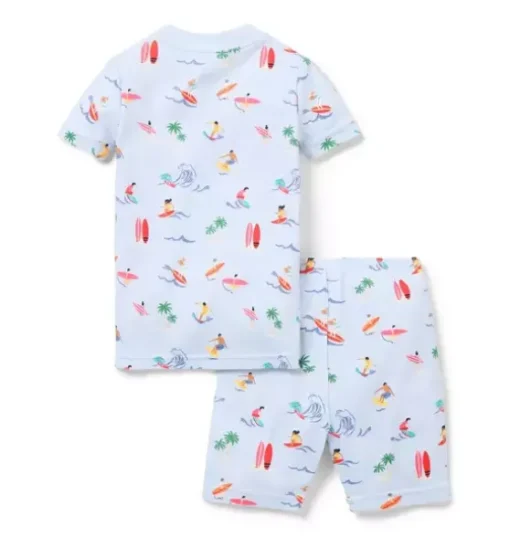 Good Night Short Pajama In Surfer