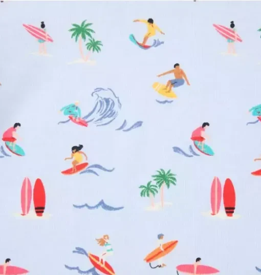 Good Night Short Pajama In Surfer