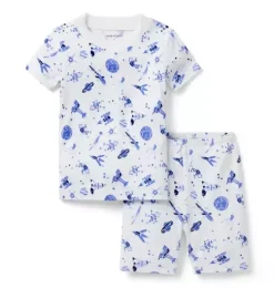 Good Night Short Pajama In Space Launch