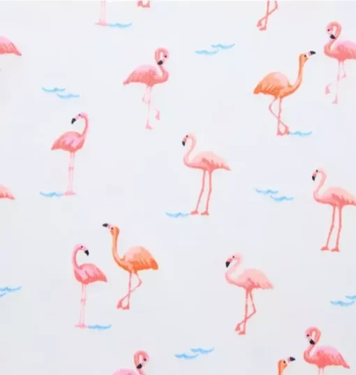 Good Night Short Pajama In Flamingo