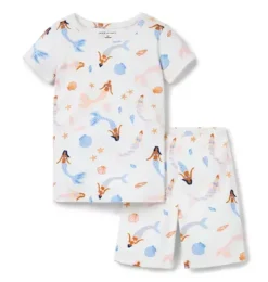 Good Night Short Pajama In Mermaid