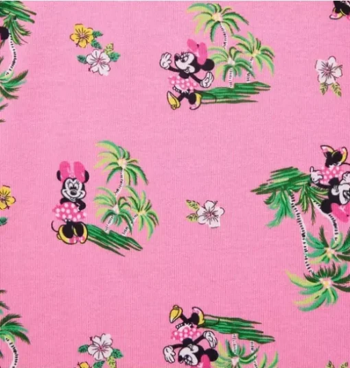 Good Night Short Pajama In Disney Minnie Mouse Vacation