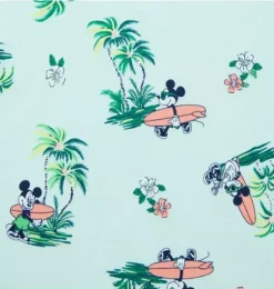 Good Night Short Pajama In Disney Mickey Mouse Surf