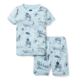 Good Night Short Pajama In STAR WARS Toile