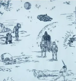 Good Night Short Pajama In STAR WARS Toile