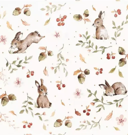 Happy Rabbits Wallpaper