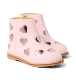 Heart Side Zip Bootie