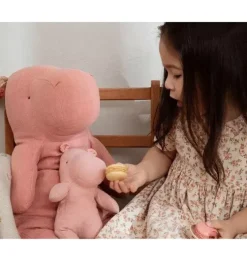 Hippo, Small - Soft Rose