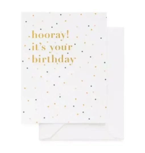 Hooray! It's your birthday Greeting Card
