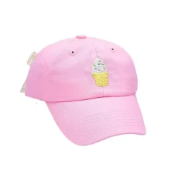 Ice Cream Bow Baseball Hat