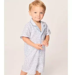 Infants Classic Romper in Bluehearts