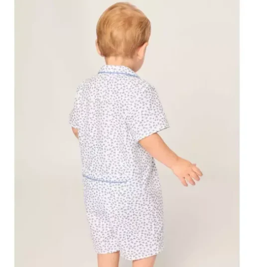 Infants Classic Romper in Bluehearts