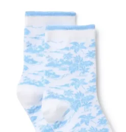 Island Toile Sock