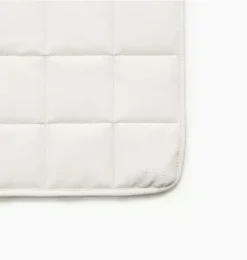 Ivory Square Quilted Mat