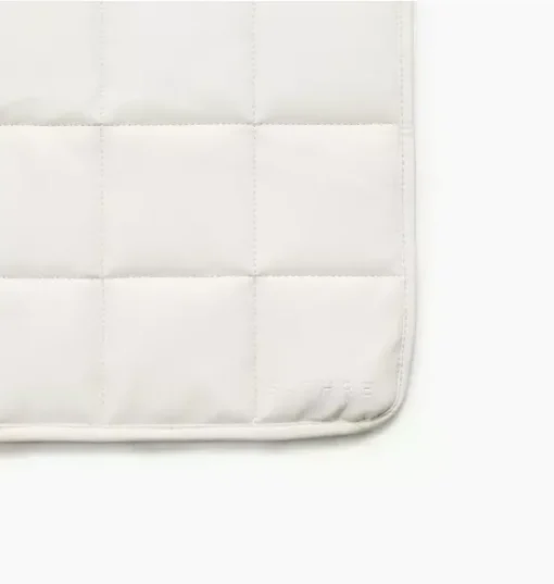 Ivory Square Quilted Mat