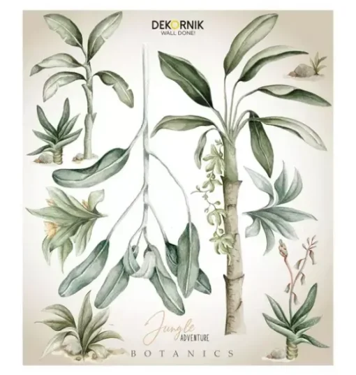 Jungle Plants Wall Decal Set