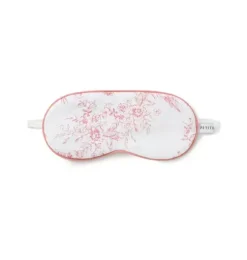Kid's Twill Sleep Mask in Pink Timeless Toile