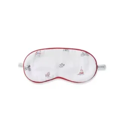 Kid's Twill Sleep Mask in Coastal Charms