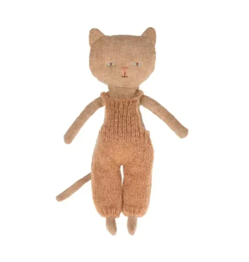 Kitten in Overalls - Ginger