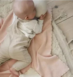 Knit Blanket - Pink