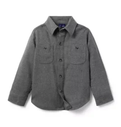 Knit Twill Shirt