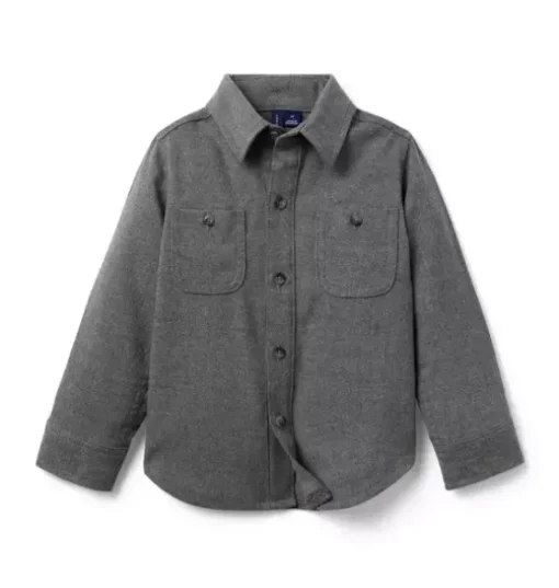 Knit Twill Shirt