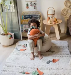 Knitted Cushion Cathy the Carrot