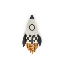 Knitted Cushion Rocket