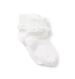 Lace Trim Sock