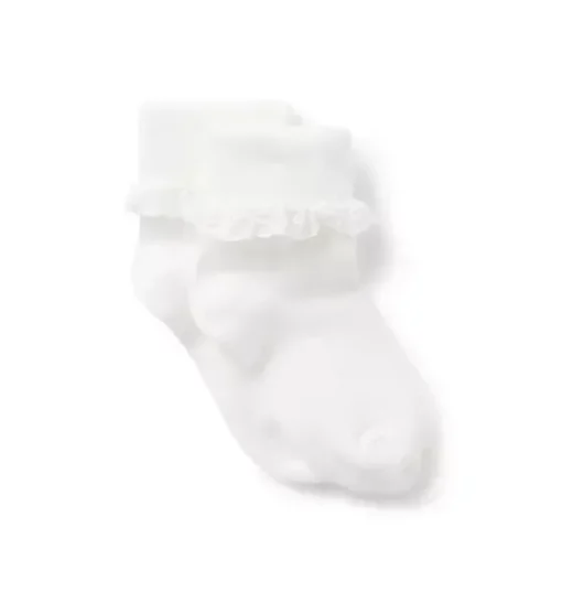 Lace Trim Sock