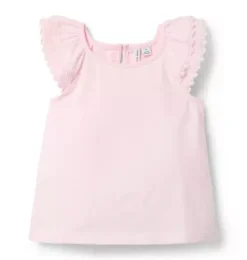 Lace Trim Top