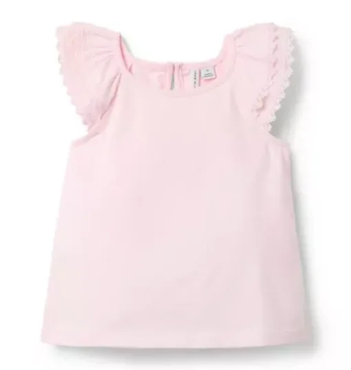 Lace Trim Top