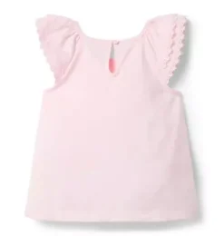 Lace Trim Top