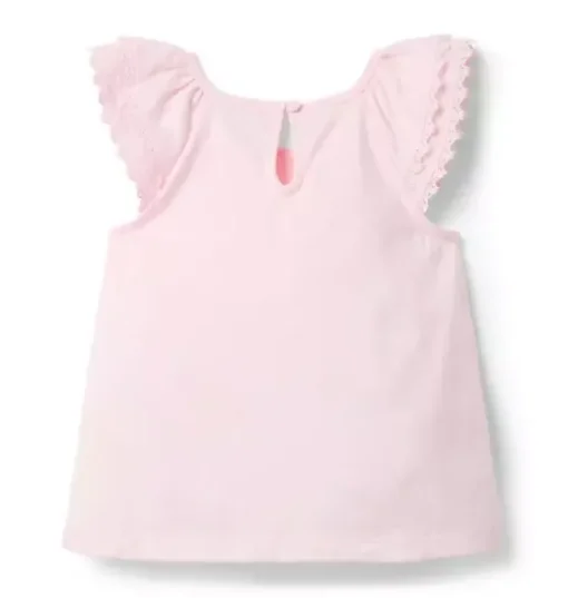 Lace Trim Top