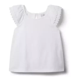 Lace Trim Top