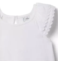 Lace Trim Top