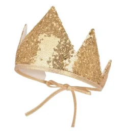 “Gold Sequins” Crown