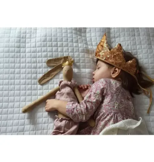 “Gold Sequins” Crown