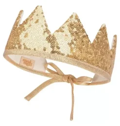 “Gold Sequins” Fairy-tale Crown
