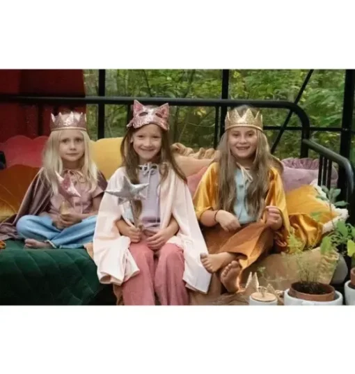 “Gold Sequins” Fairy-tale Crown