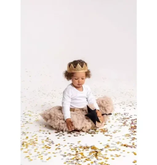 “Gold Sequins” Fairy-tale Crown
