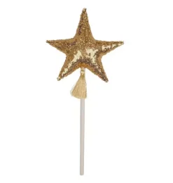 “Gold Sequins” Magic Wand