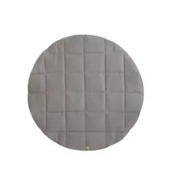 “Grey Linen” Round Mat