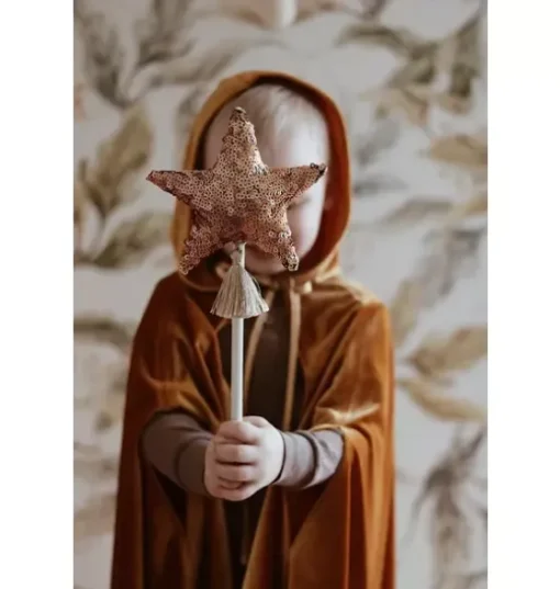 “Little Gold Riding Hood” Magic Cape