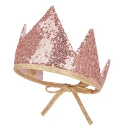 “Pink Sequins” Crown and Wand Magic Set