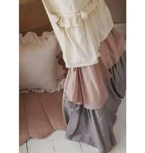 “Powder Frills” Teepee Tent with Frills