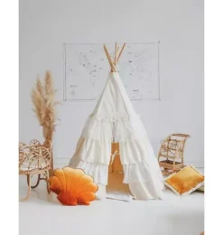 “Shabby Chic” Teepee Tent with Frills