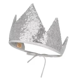“Silver Sequins” Crown