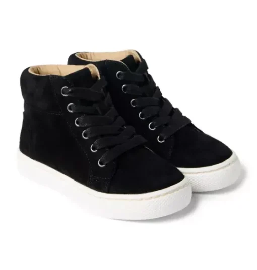 Leather High Top Sneaker